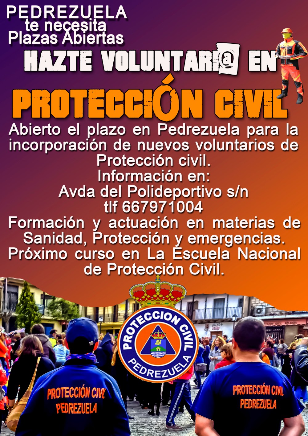 Cartel voluntarios